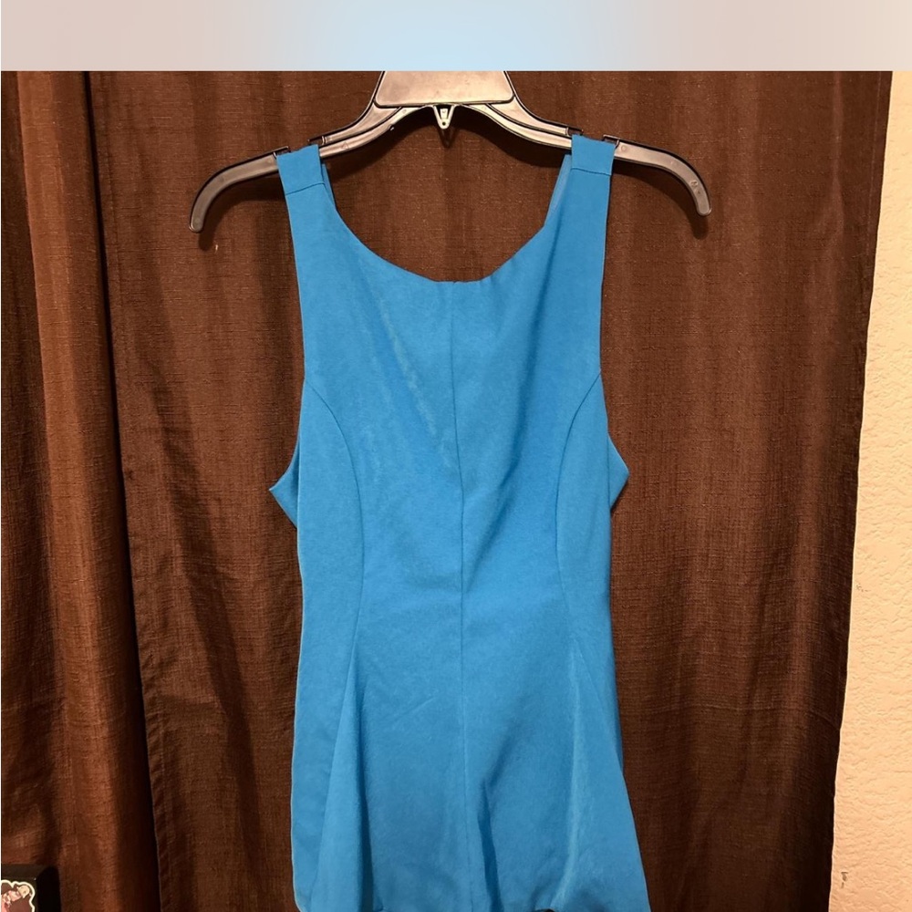 Glam Vibrant Blue Tank Top